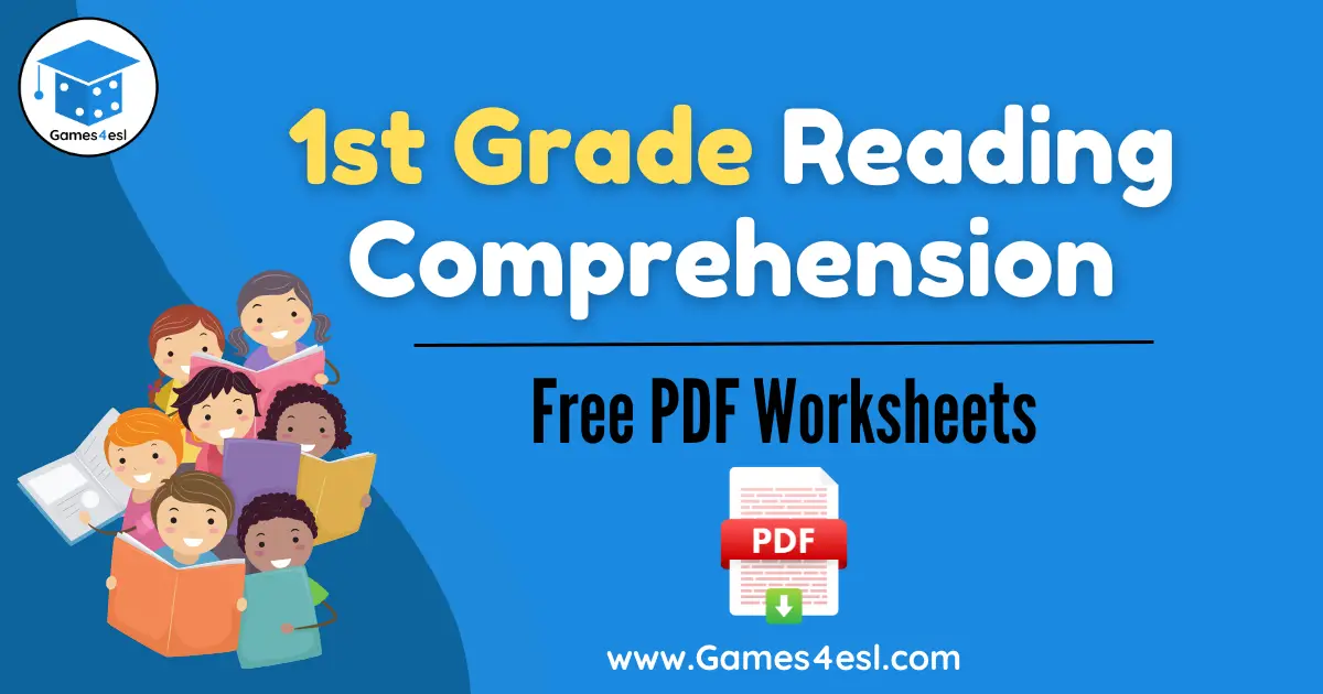 free printable grade 1 reading comprehension worksheet