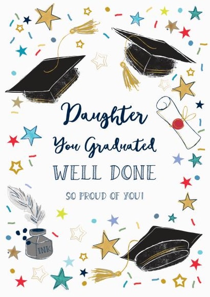 Fun graduation card for a special Daughter | thortful