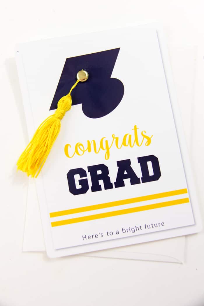 free printable graduation card maker