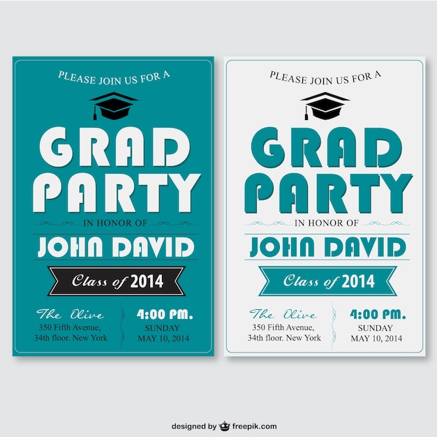 free printable graduation party 2014