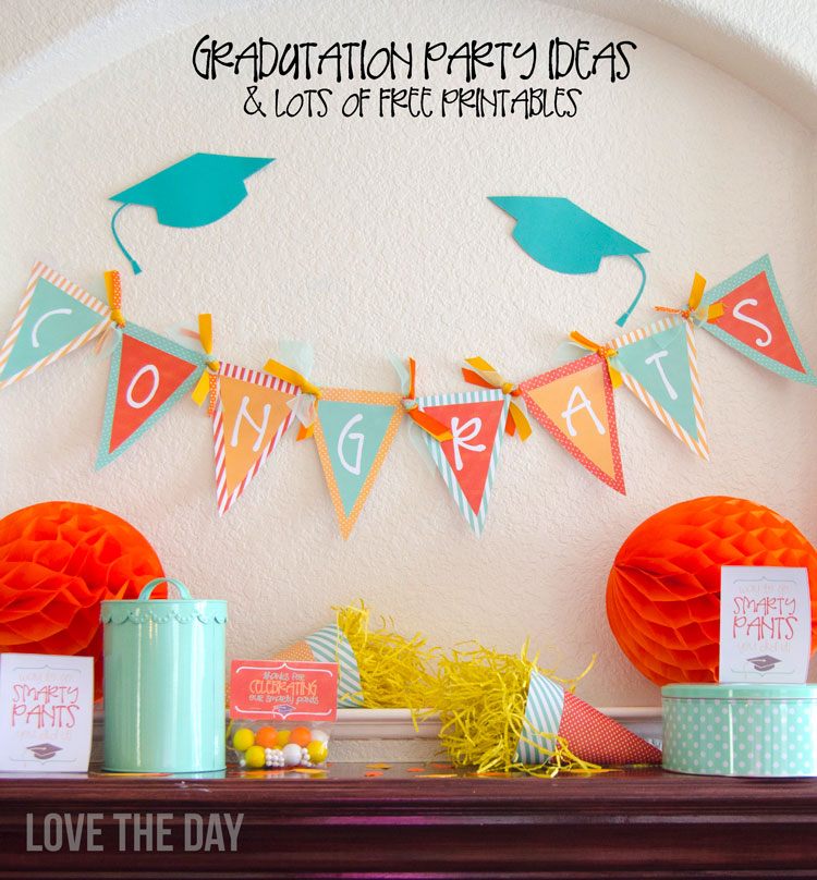 free printable graduation party 2014