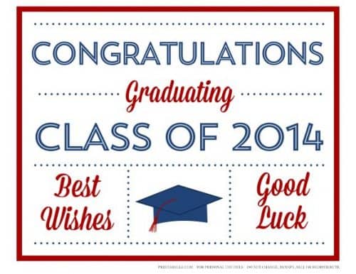 10 Graduation Party Ideas and Free Printables for Grads