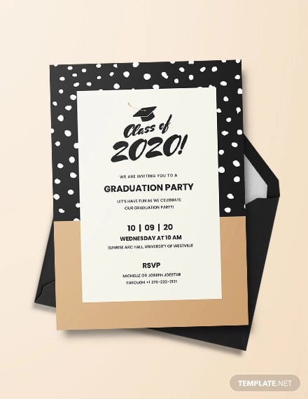 free printable graduation party invitations 2017