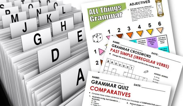 free printable grammar worksheet