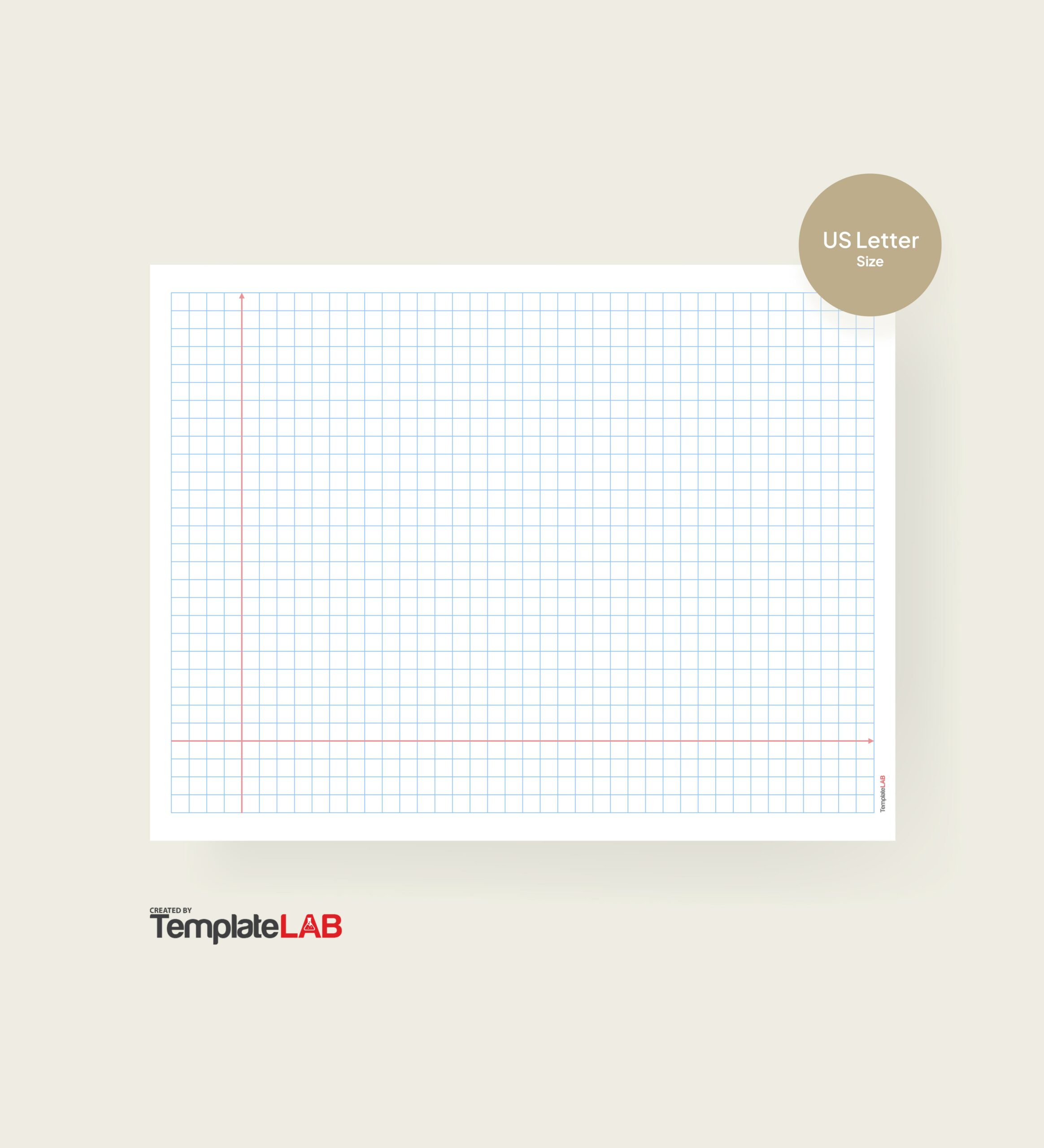 24 Free Printable Graph Paper Templates (Word, PDF)