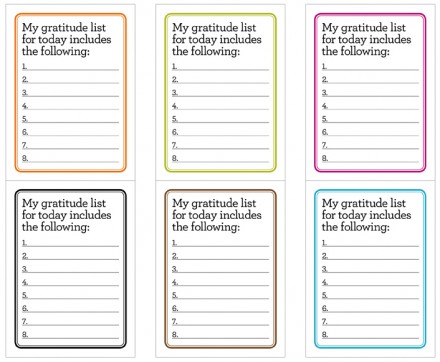 free printable gratitude journal