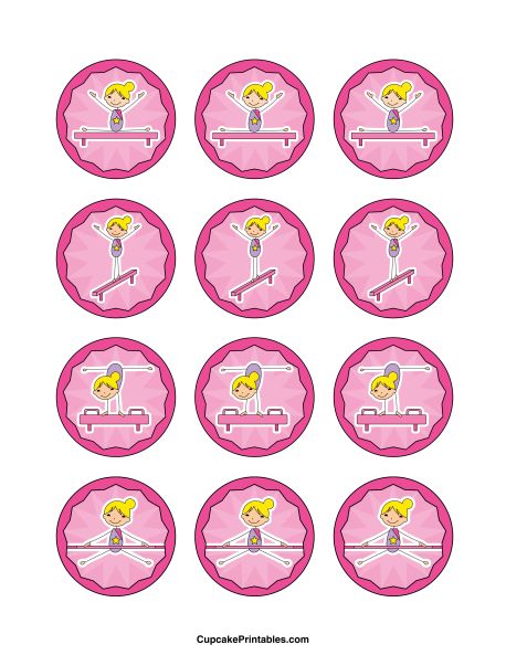 free printable gymnastics stickers