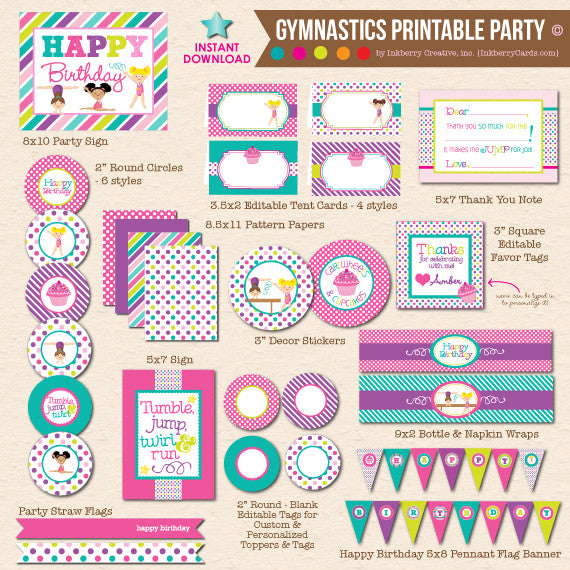 Gymnastics Stickers for Sale