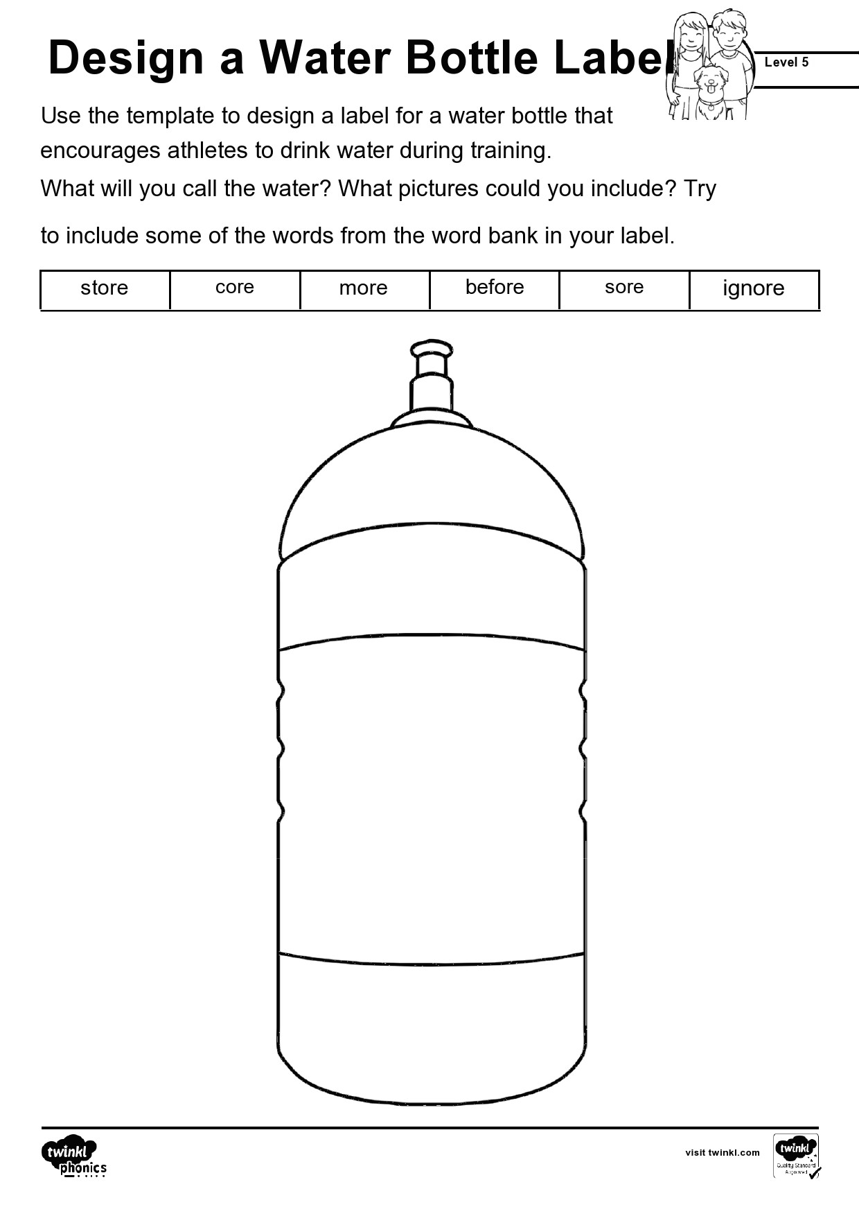 free printable h2o water bottle labels