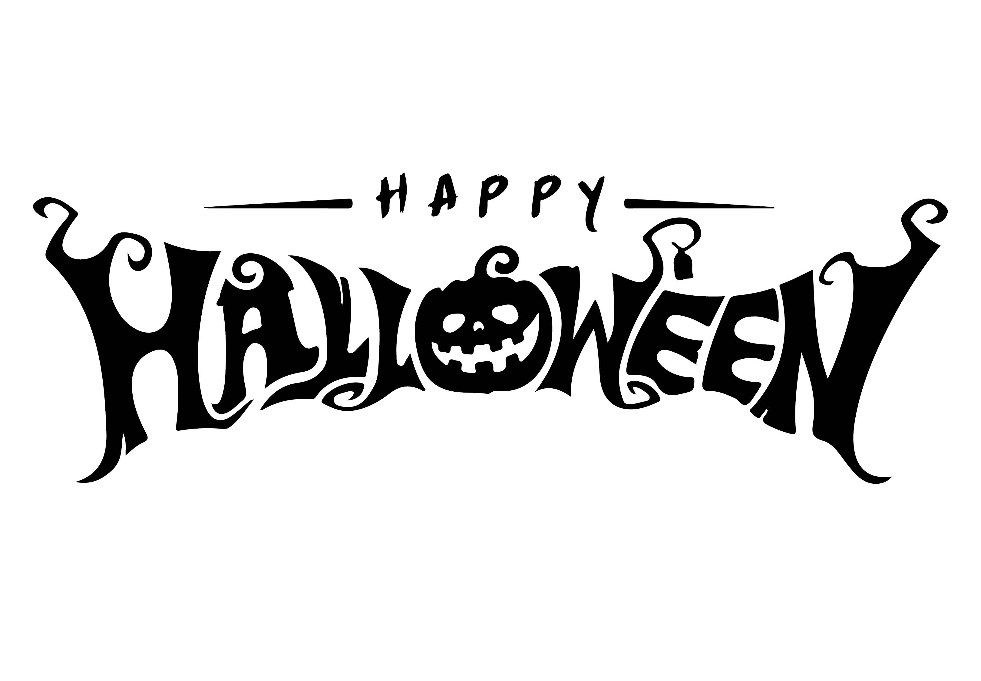 Happy Halloween Letters - 15 Free PDF Printables | Printablee