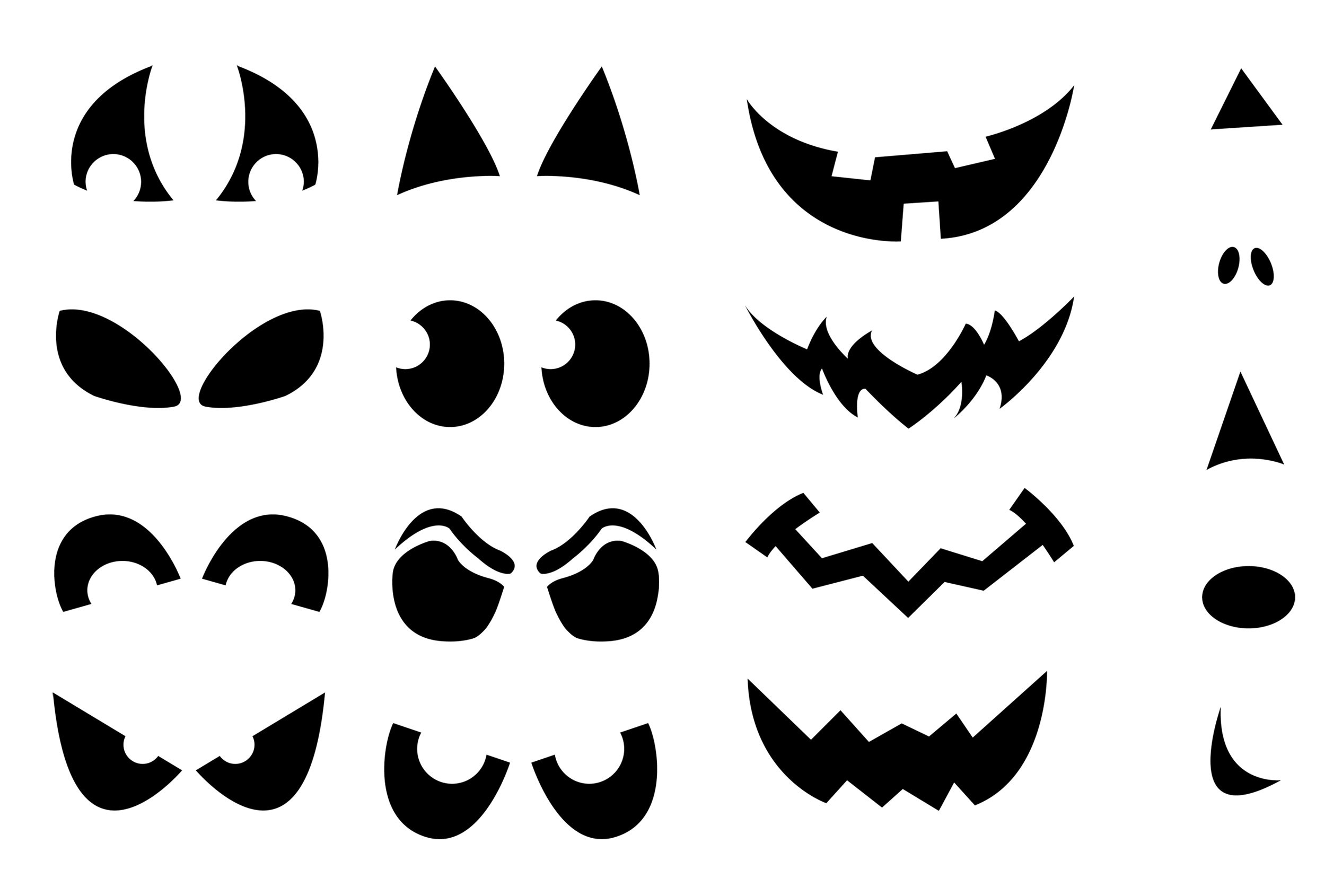 free printable halloween eyes