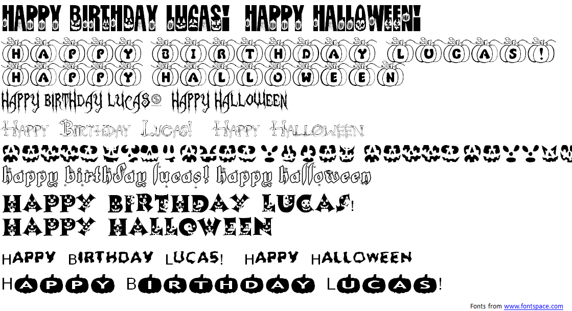 free printable halloween happy birthday banner