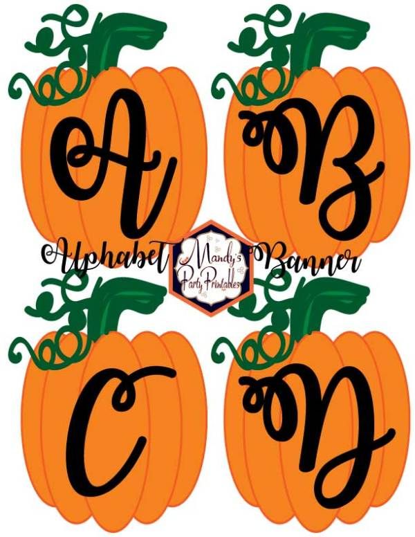 Free Printable Halloween Banner Templates - Mandys Party Printables