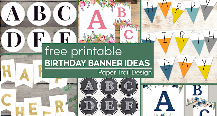 free printable halloween happy birthday banner