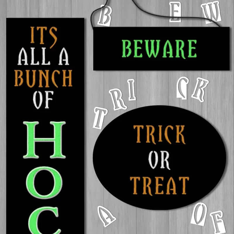 free printable halloween letter stencils