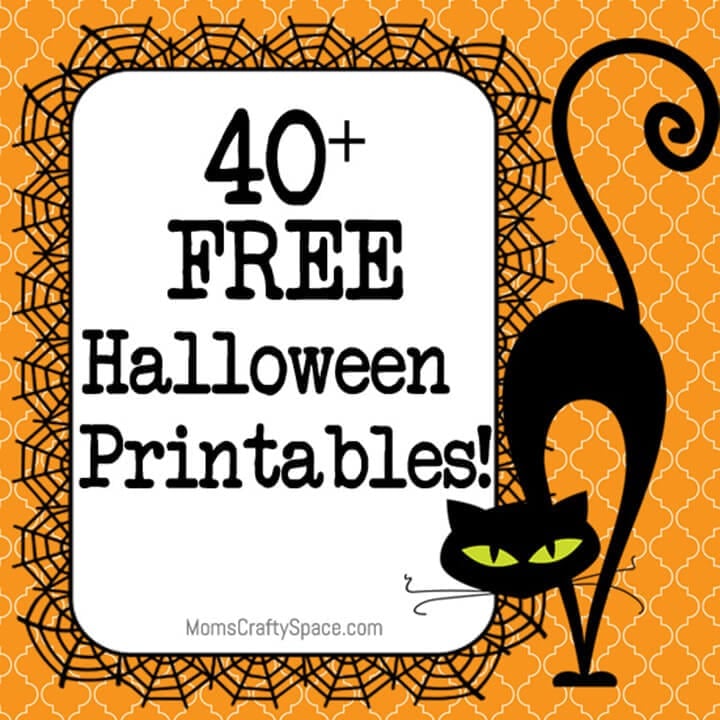40+ Free Halloween Printables - Happiness is Homemade