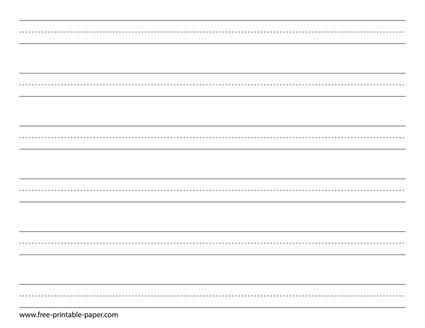 free printable handwriting practice paper