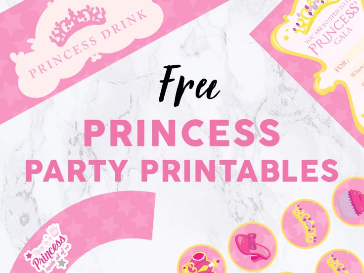 free-princess-party-printables-party-with-unicorns-worksheets-library for Free Printable Princess Birthday Decorations FREE Princess Party Printables - Party with Unicorns - Worksheets Library for Free Printable Princess Birthday Decorations