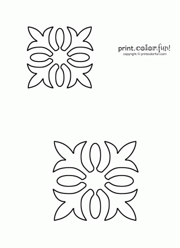free printable hawaiian quilt patterns