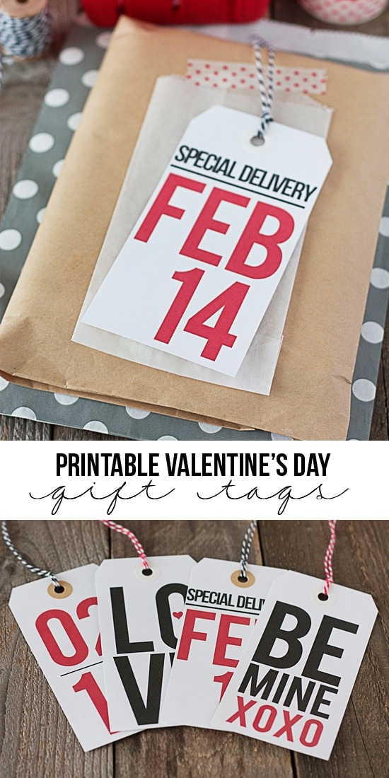 free printable heart gift tags