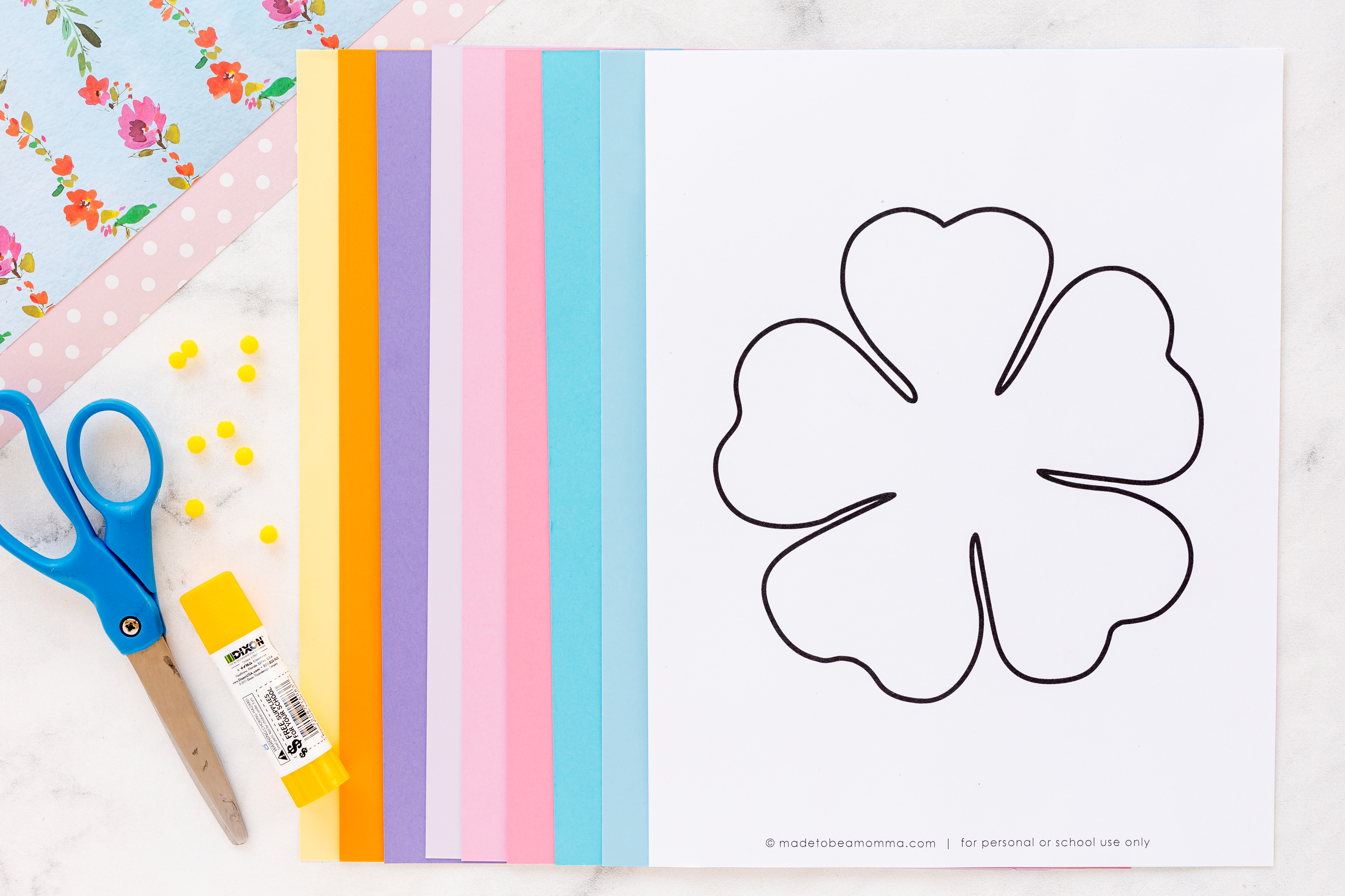 free printable hibiscus borders