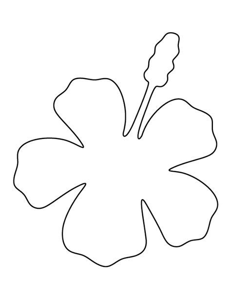 free printable hibiscus borders