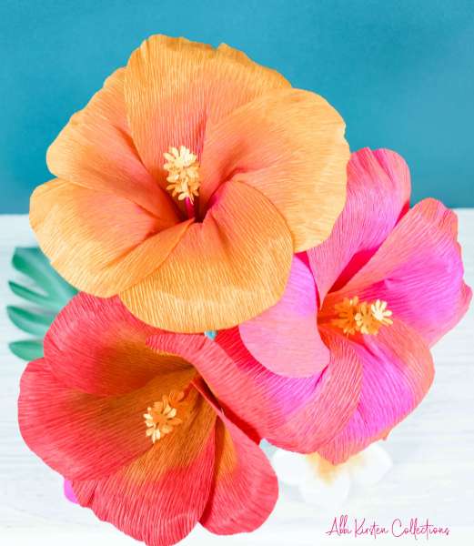 free printable hibiscus flower template