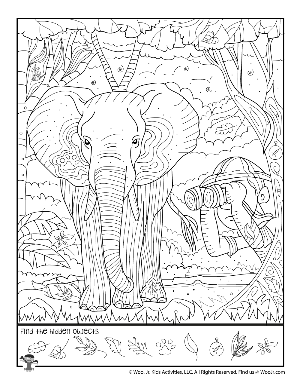 free printable hidden pictures hard