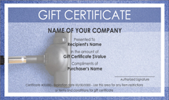 free printable house cleaning gift certificate template