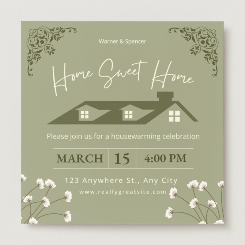free printable housewarming banner