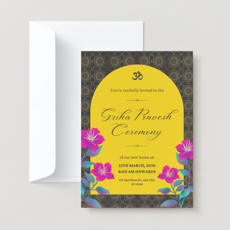 Free, custom printable housewarming invitation templates 