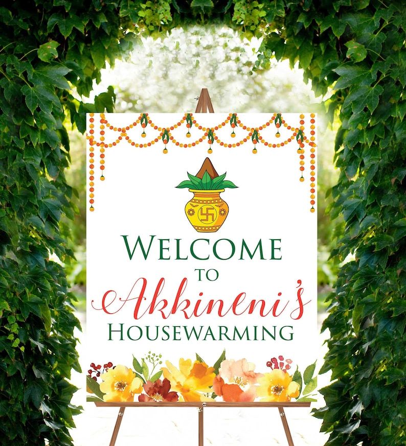 free printable housewarming banner