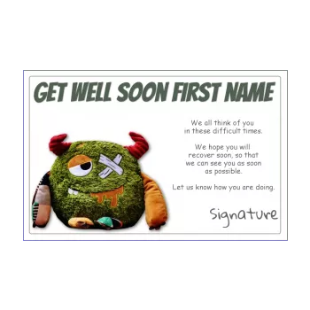 free printable humorous get well cards