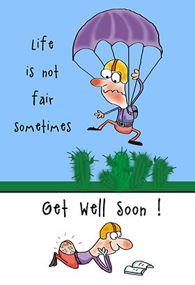 free printable humorous get well cards