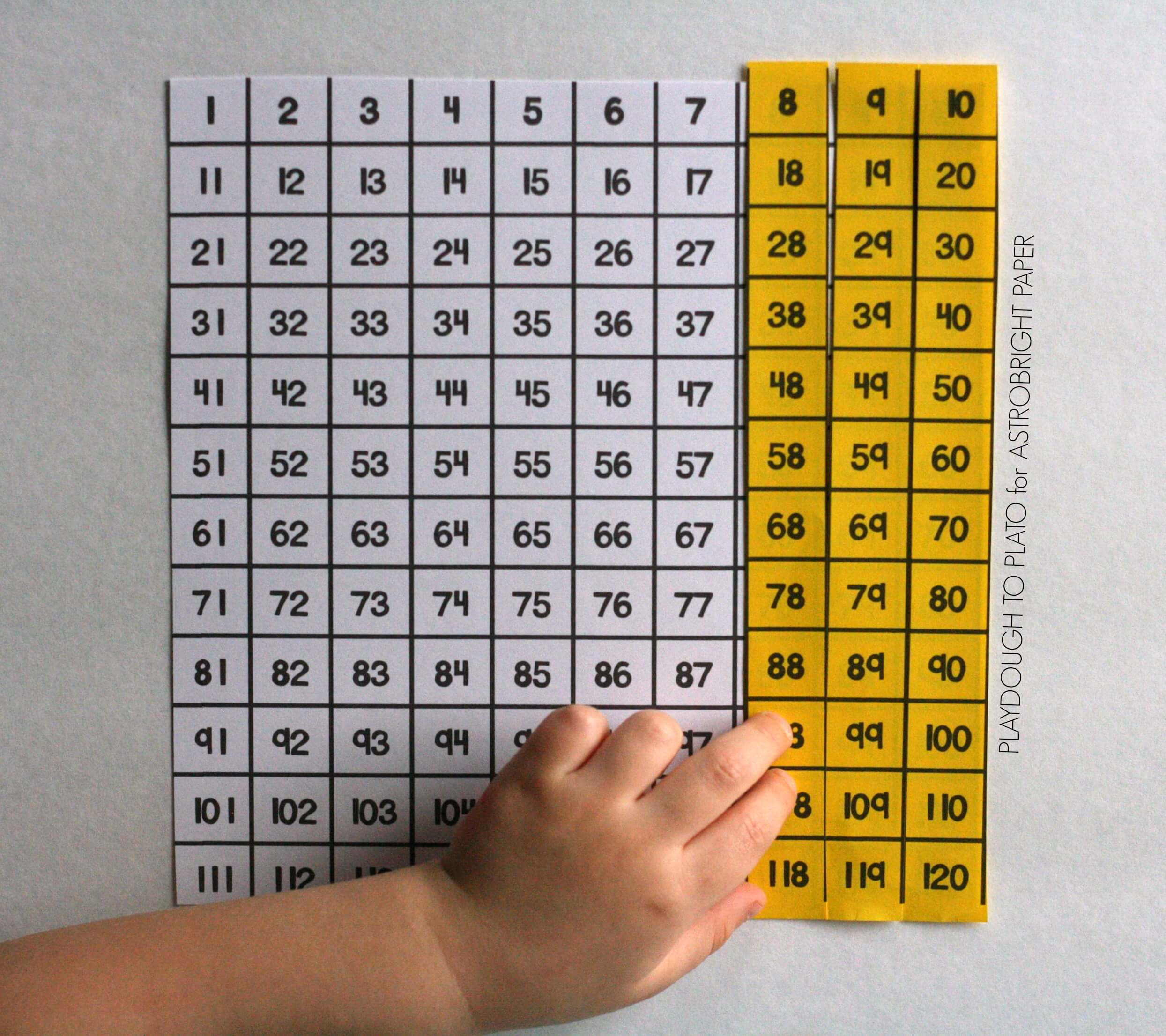 free printable hundreds chart puzzles