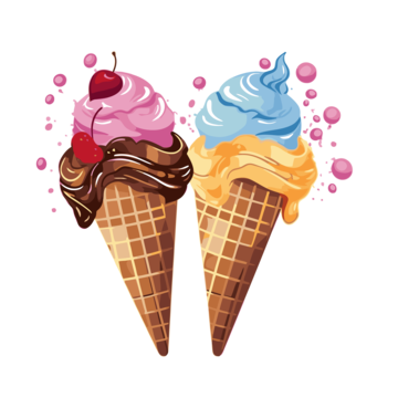 free printable ice cream cone images