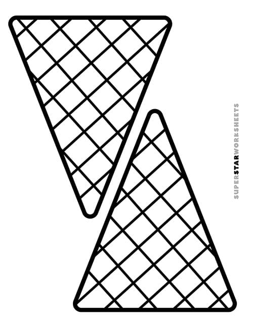 Printable Small Ice Cream Cones Printable Small Ice Cream Cones
