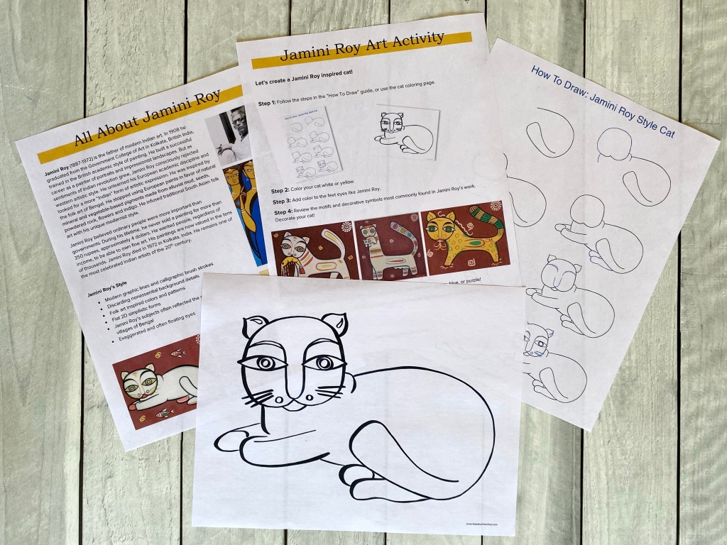 free printable indian art