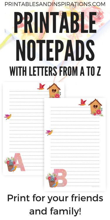 free printable inspirational stationery
