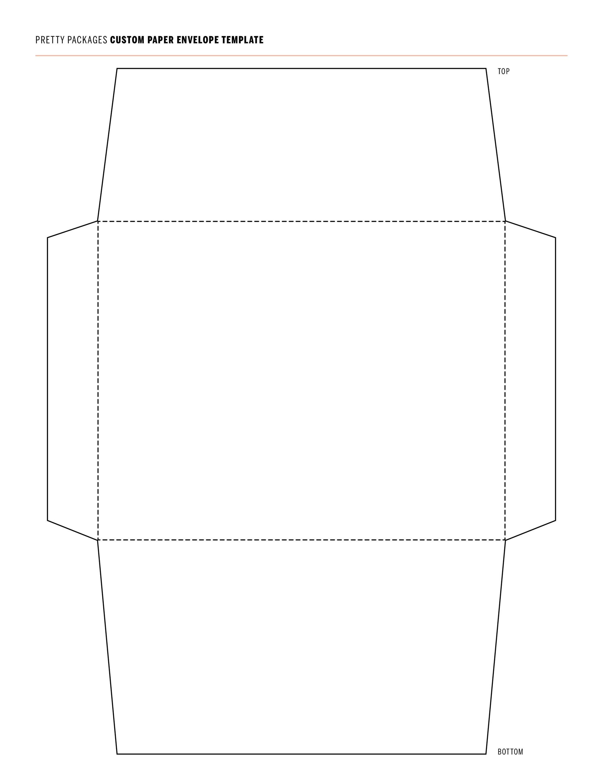 free printable invitation envelope templates