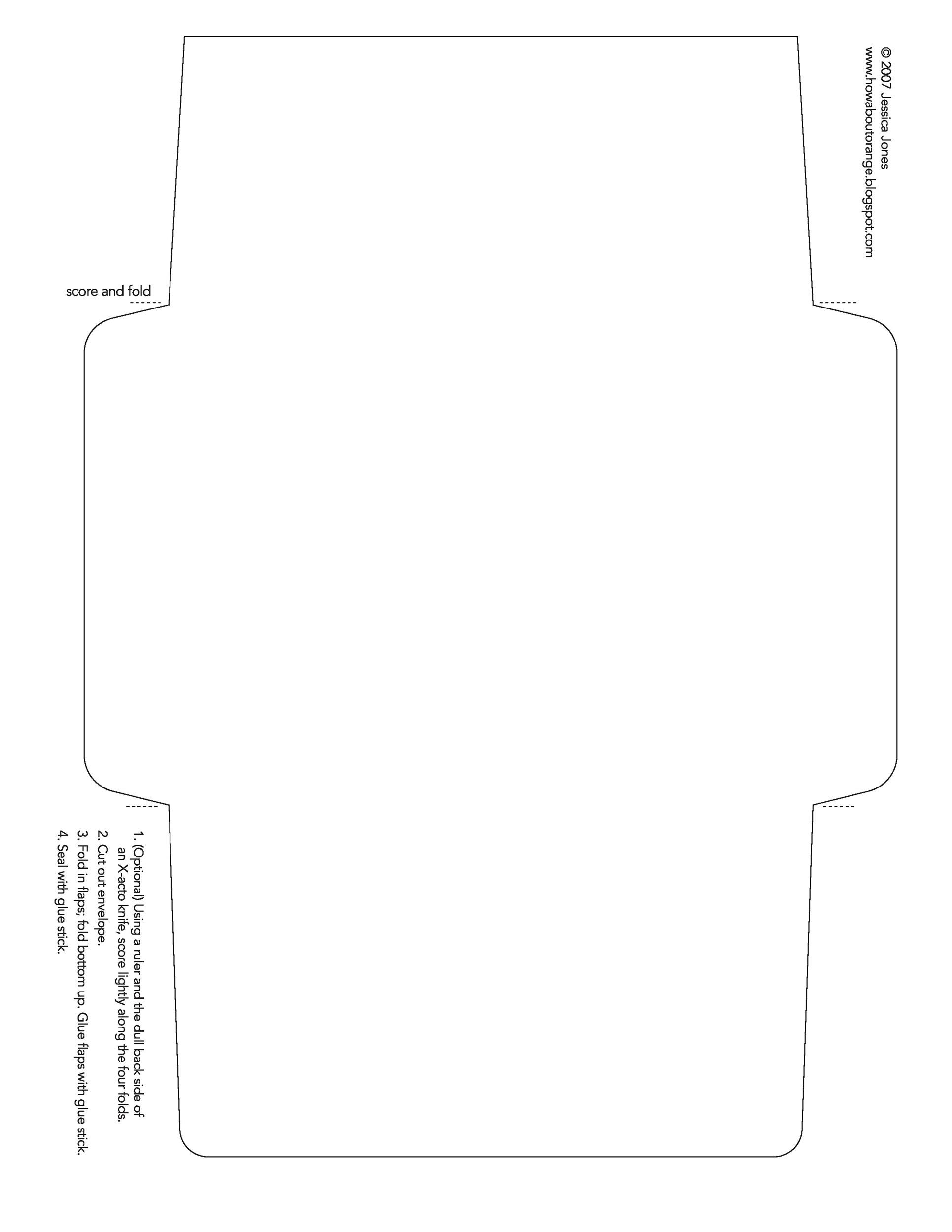 40  FREE Envelope Templates (Word   PDF) ᐅ TemplateLab Worksheets Library