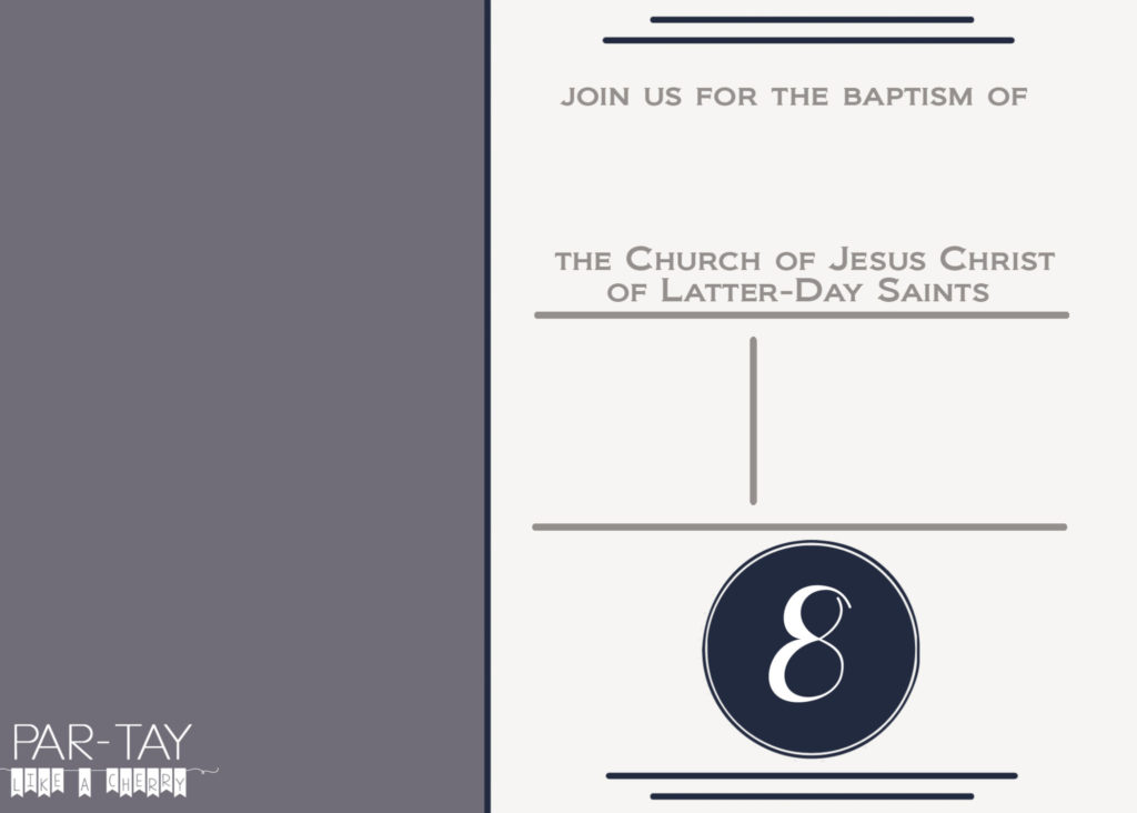 free printable invitation templates baptism