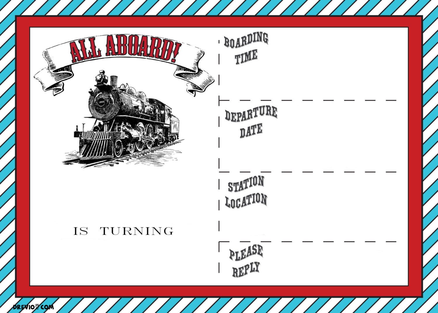 free printable invitation tickets