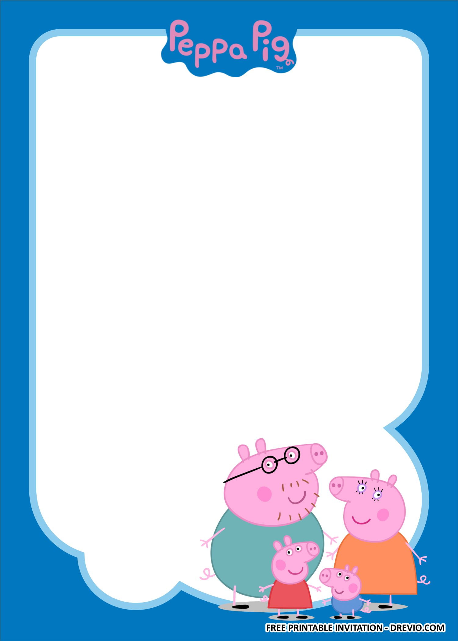 free printable invitations peppa pig