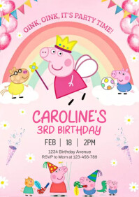 free printable invitations peppa pig