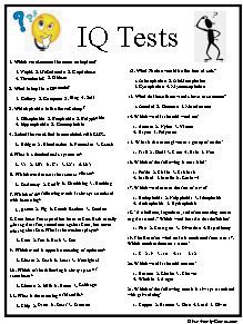 21 Best Free IQ Test - The Jerusalem Post