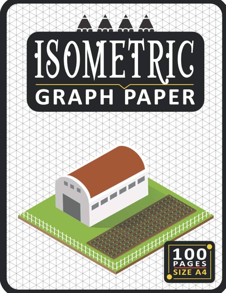 Isometric Graph Paper Drafting Isometric Dot Paper With 200 Page Isometric Graph Paper Drafting Isometric Dot Paper With 200 Page