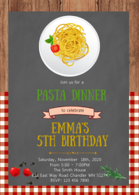 free printable italian party invitations