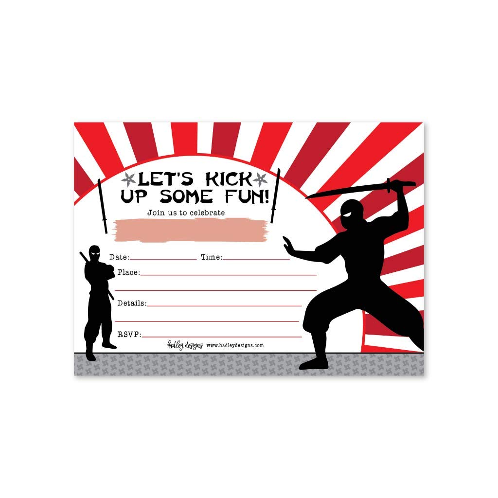 free printable japanese party invitations