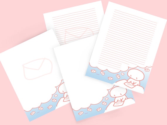 free printable japanese stationery